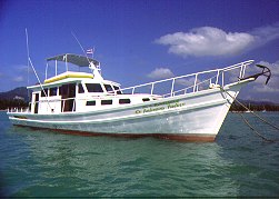 Game fishing around Phuket Thailand